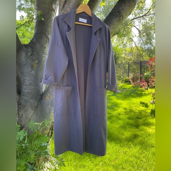 Harlan California Patti Easy Jacket in periwinkle size 2/3 medium - Picture 3 of 8